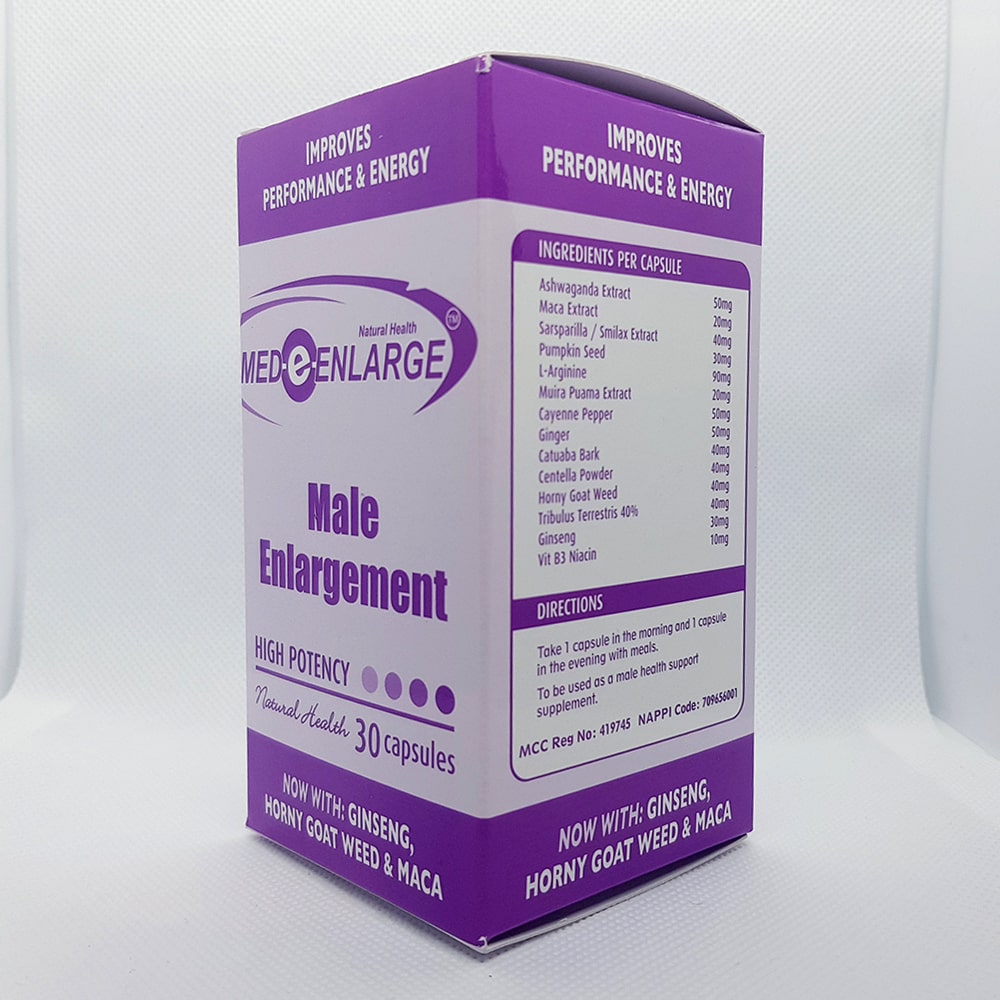 Med-E-Enlarge Male Enhancement Capsules 30